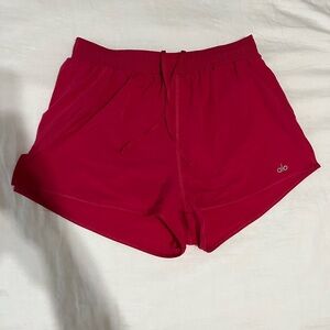 Alo Pink Athletic Shorts